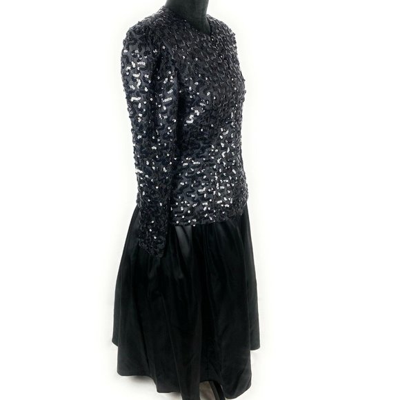 Vintage Cheryl Kaye 2 Piece Skirt Suit Sequin - Picture 2 of 10